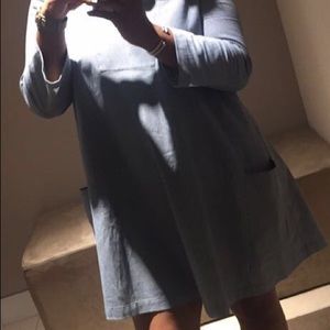 Jean 3/4 sleeve bcbg dress!